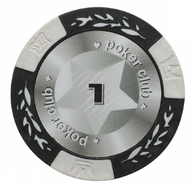 Покерный набор Black Stars на 200 фишек 14,5г с номиналом в алюминиевом кейсе, Bs200