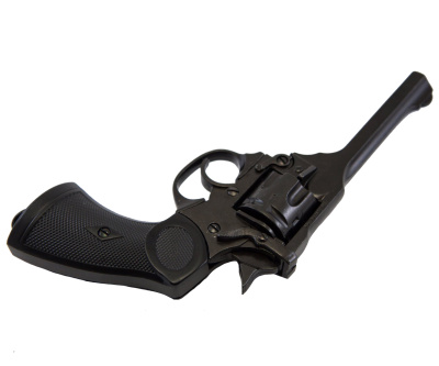Макет. Револьвер наган Webley MK-4, кал. 38/200 (Великобритания, 1923 г.)