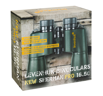 Бинокль Levenhuk New Sherman PRO 16x50