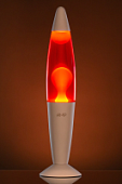 Лава лампа Amperia Rocket Желтая/Красная (35 см)