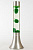 Лава-лампа CY 37см Silver Зелёная/Прозрачная (Воск)
