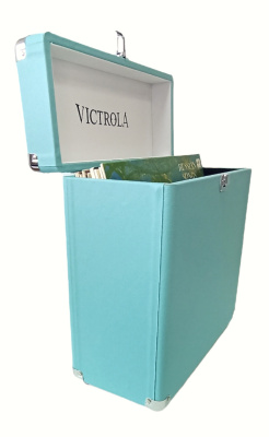 Кейс Victrola для виниловых пластинок на 30шт, VSC-20-TRQ-EU