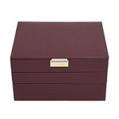 Шкатулка LC Designs для хранения украшений арт.76861, бордо Шкатулка LC Designs для хранения украшений арт.76861, бордо