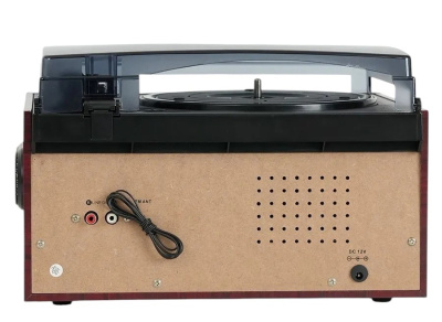 Виниловый проигрыватель FM-радио, CD / MP3, магнитофон, USB / micro-SD, Bt, SW-808