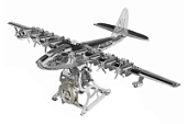 Механический металлический конструктор TimeForMachine - Реактивный самолёт (Heavenly Hercules)