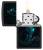 Зажигалка ZIPPO Spiritual Cat с покрытием Black Light, латунь/сталь, черная, матовая 38x13x57 мм Зажигалка ZIPPO Spiritual Cat с покрытием Black Light, латунь/сталь, черная, матовая 38x13x57 мм