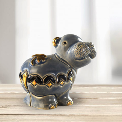 Статуэтка коллекционная  Бегемот мини
