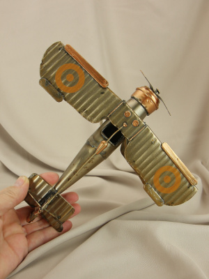 Модель самолета британских ВВС 2МВ, неокрашенный Модель самолета британских ВВС 2МВ, неокрашенный