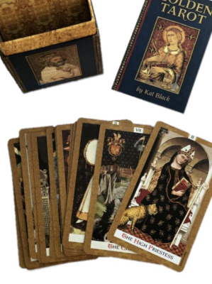 Карты Таро: "Golden Tarot by Kat Black"