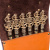 Шампура подарочные «Капитан» 6шт. в колчане из натуральной кожи (гравировка)