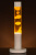 Лава лампа Amperia Slim White Желтая/Прозрачная (39 см)