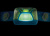 Фонарь светодиодный налобный Petzl Lamp Tikkid голубой, 20 лм, 3 AAA