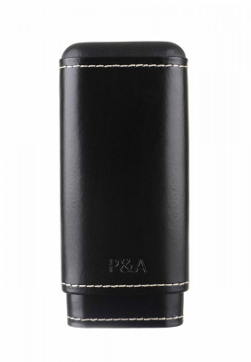 Чехол P&A на 3 сигары Черчилль, натуральная кожа и кедр Чехол P&A на 3 сигары Черчилль, натуральная кожа и кедр