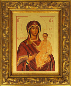 Икона Смоленская Божия Матерь Одигитрия (Б), сусальное золото