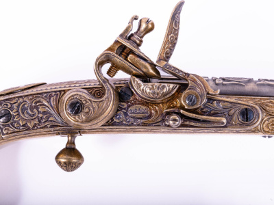 Пистоль флинтлок, 18 в. Шотландия