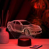 3D ночник Мазда (Mazda)