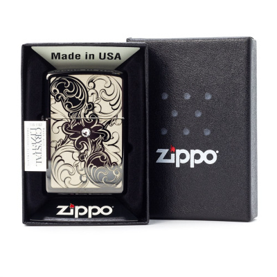 Зажигалка Zippo Swarovski