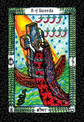 Карты Таро "The Vedic Tarot Cards" Schiffer Publishing / Ведические Карты Таро