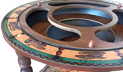 Глобус-бар Zoffoli напольный "Калипсо", сфера 50 см (арт.Z.88)