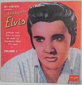 Виниловая пластинка Elvis, Элвис Пресли; Atribute to Elvis, бу