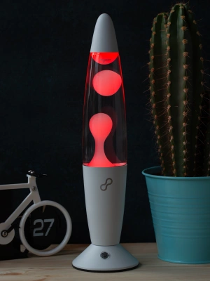 Лава лампа Amperia Rocket Smart Белая/Прозрачная (34 см) White Лава лампа Amperia Rocket Smart Белая/Прозрачная (34 см) White