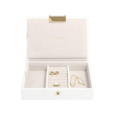 Шкатулка LC Designs для хранения украшений арт.74342, белая