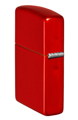 Зажигалка ZIPPO Classic с покрытием Metallic Red, латунь/сталь, красная, матовая, 38x13x57 мм Зажигалка ZIPPO Classic с покрытием Metallic Red, латунь/сталь, красная, матовая, 38x13x57 мм