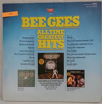 Виниловая пластинка Би Джиз, Bee Gees, All time greatest hits, бу