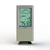 Метеостанция с цифровым барометром Meteo Link iQ558, серебристый корпус RST02558