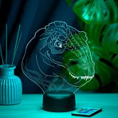 3D ночник Тираннозавр