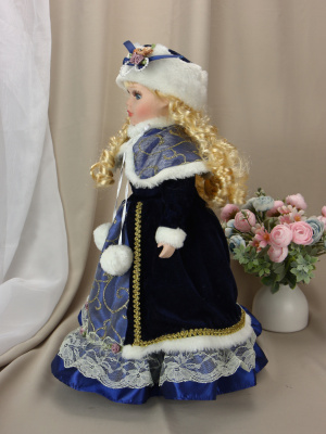 Кукла фарфоровая "Снежана", 16"