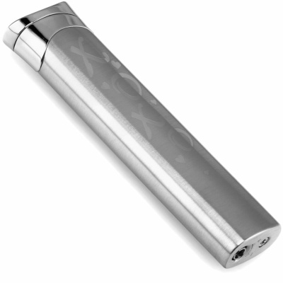 Зажигалка Colibri Chloe XO Etch Satin Silver / Polish Silver