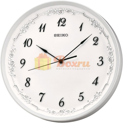Круглые настенные часы Seiko, QXA546W 
