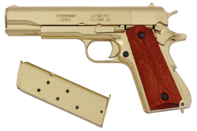 Пистолет авт. "Кольт-45" наградной, в подарочном футляре Пистолет авт. "Кольт-45" наградной, в подарочном футляре