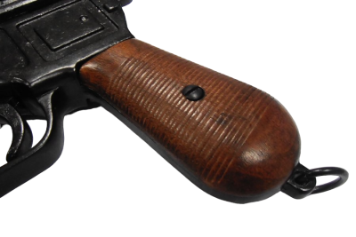 Макет. Пистолет Mauser C96 ("Маузер") в подарочном футляре (Германия, 1896 г.), накладки на рукояти из дерева