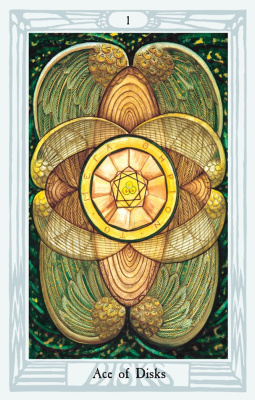 Карты Таро. "Aleister Crowley Thoth Tarot Deck (Premier Edition)"/ Колода Таро Тота Алистера Кроули (Премиум издание), US Games