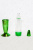 Лава-лампа 35см Хром Зелёная/Прозрачная (Воск)