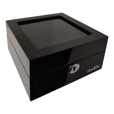 Шкатулка LuxeWood для хранения 6 часов Luxewood арт.LW841-6-11, черная