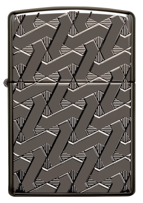 Зажигалка ZIPPO Armor™ с покрытием High Polish Black Ice®, латунь/сталь, чёрная, 38x13x57 мм Зажигалка ZIPPO Armor™ с покрытием High Polish Black Ice®, латунь/сталь, чёрная, 38x13x57 мм