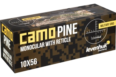 Монокуляр камуфляжный Levenhuk Camo Pine 10x56 с сеткой