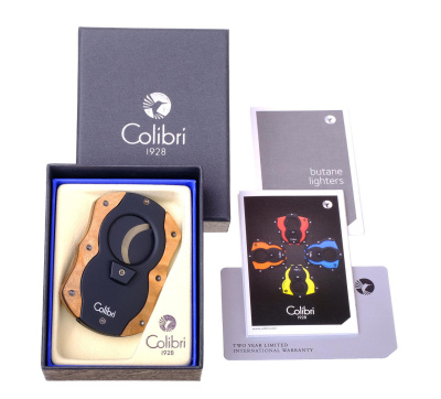 Гильотина Colibri с отделкой деревом, Светлый кап