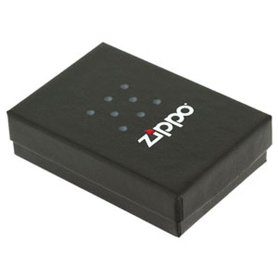 Зажигалка ZIPPO Горилла, с покрытием Brushed Chrome, латунь/сталь, серебристая, матовая, 38x13x57 мм