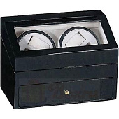 Шкатулка Luxewood для подзавода 4х и хранения 4х часов, LW622-1, черный
