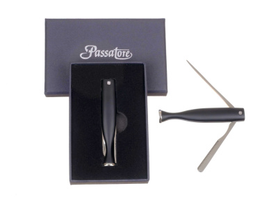 Тампер трубочный Passatore в подарочной упаковке, черный металлик (Германия) Тампер трубочный Passatore в подарочной упаковке, черный металлик (Германия)