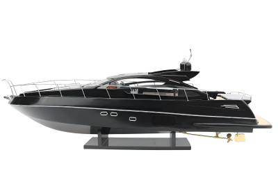 Модель яхты "Sunseeker Predator 64 black" 91*22*32