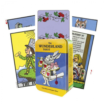 Карты Таро. "Wonderland Tarot In a Tin" / Таро Страна чудес в жестяной банке, US Games