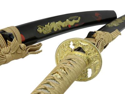 Набор самурайских мечей "Дракон"