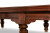 Бильярдный стол для пирамиды «Онега» (12 футов, 8 ног, 45мм камень, орех пекан)