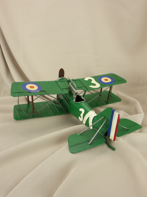 Модель самолета биплана Airco DH.4, Англия, 1916г.