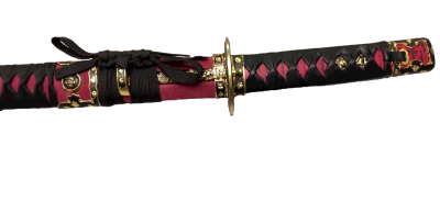 Вакидзаси, короткий японский меч "Токугава" с когаи и козукой
